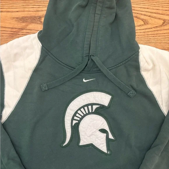 Nike Team Authentic Michigan State Spartans Hoodie‎ Sweatshirt
