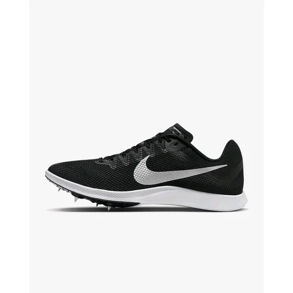 Nike Zoom Rival Distance Track & Field Spikes Black Silver DC8725-001 Men's‎ 8.5