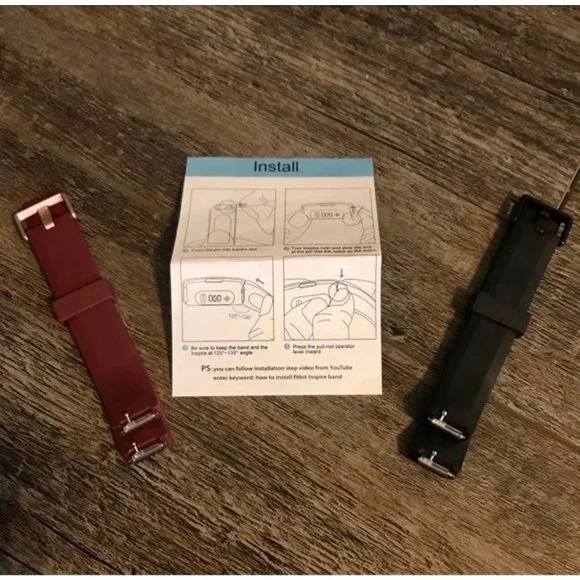Fitbit Inspire Silicone Replacement Wristbands Size Small