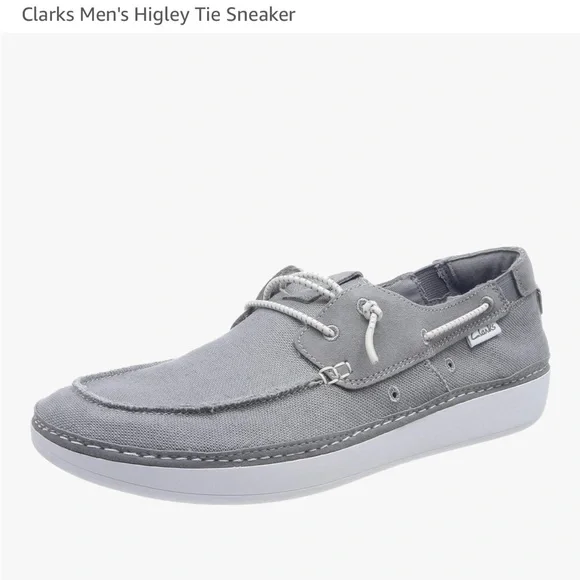 Clark’s men’s Higley tie sneaker size7