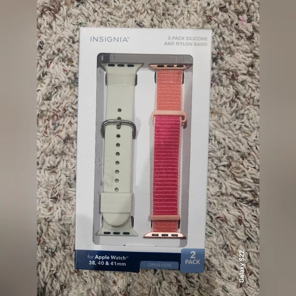 Silicone And Nylon watch band