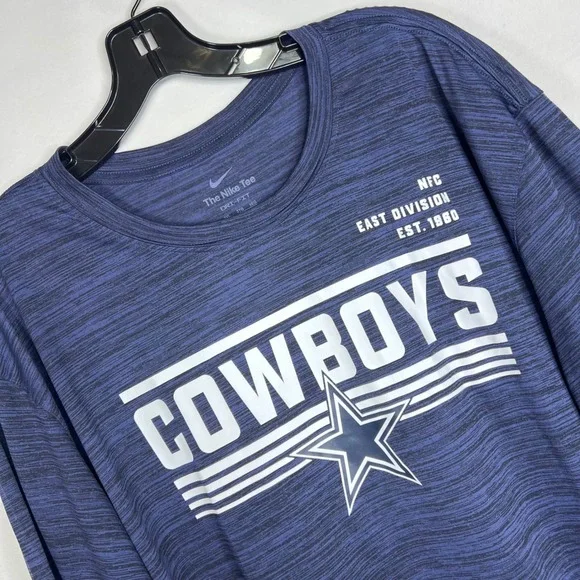 Nike Dallas Cowboys T-Shirt Mens 3XL Dri-Fit NFC East Division Football Jersey