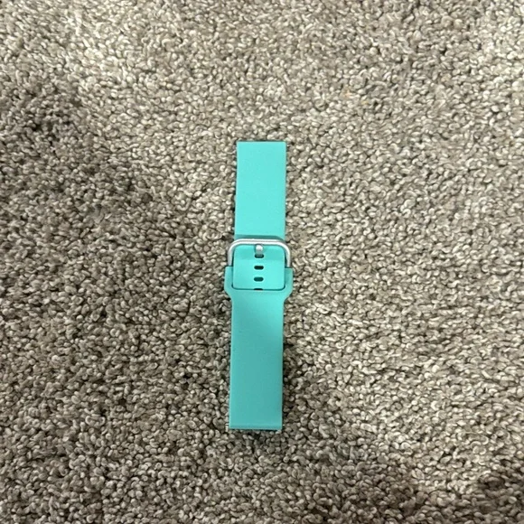 Turquoise Silicone Wristband Strap for Wearable Devices