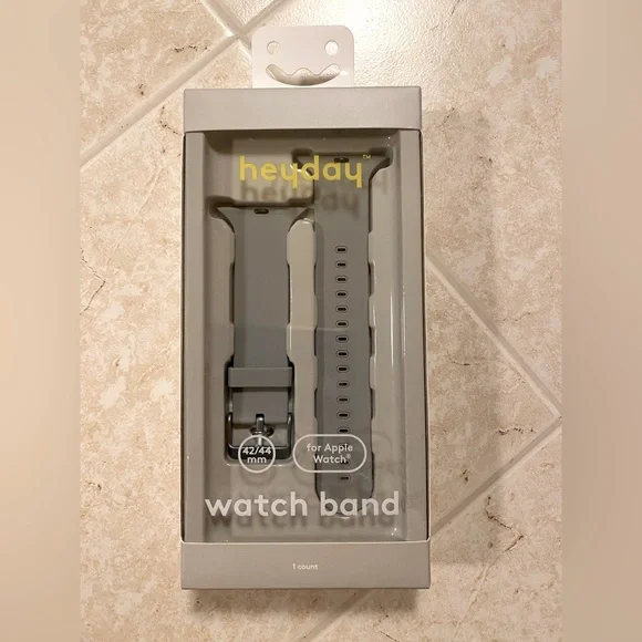 Heyday Gray Watch Band for 42 or 44 MM Apple Watch!!