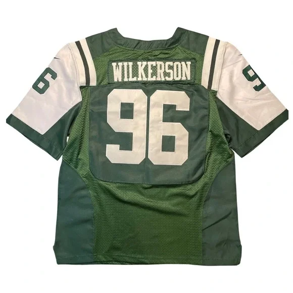 Nike Green Jet's‎ Wilkerson 96 NFL Football Jersey Men's Size XX Large Official