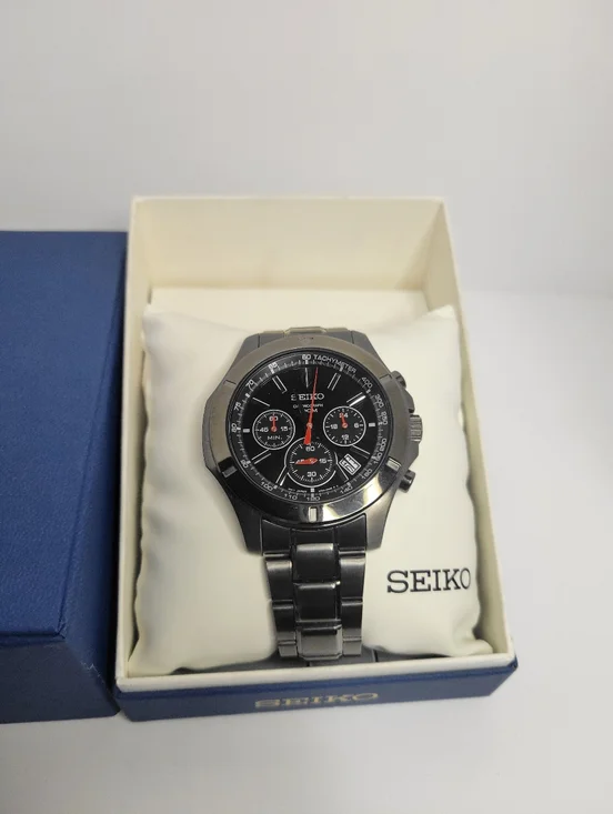 Seiko Analog Quartz Watch Cal. 6T63 1/5 Chronograph