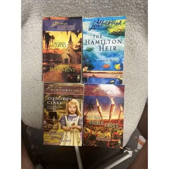 Lot of (4) Love Inspired Novels - Steeple Hills - All 4 In‎ Good Condition
