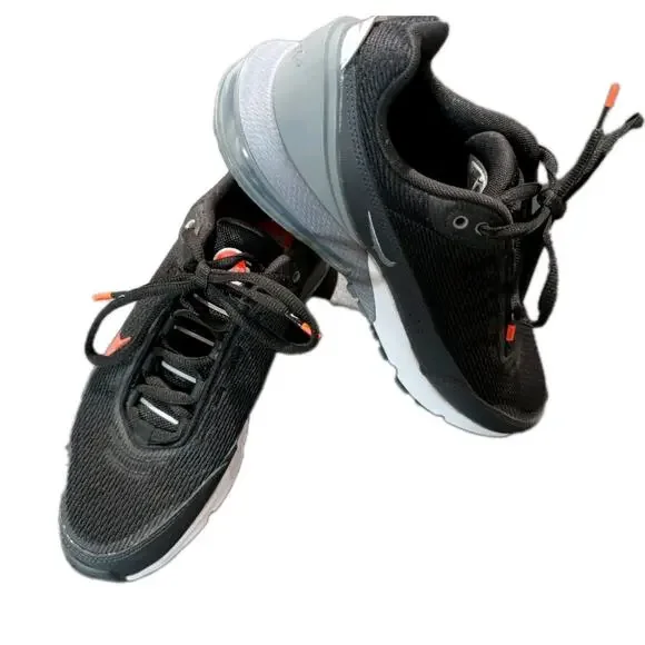 Nike Air Max Pulse Mens Sportswear Shoes Black FQ4156-001 Size 8 Orange Black