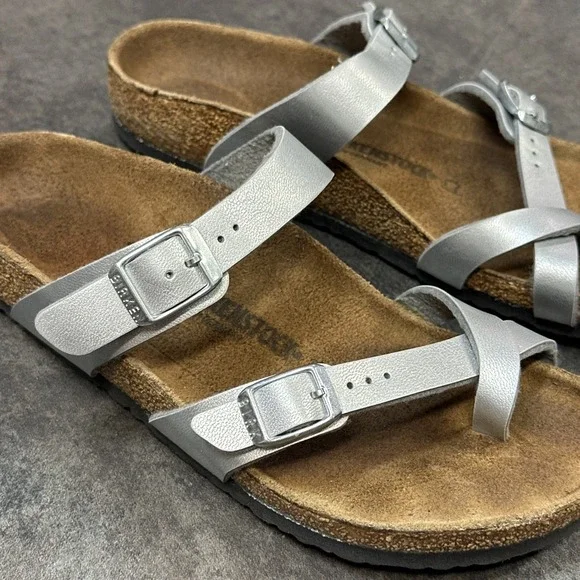 Birkenstock Mayari Sandals EU 34 Women's 3 Youth Girls Slip On Preppy Classic