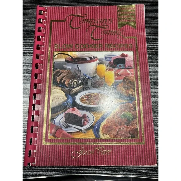 Slow Cooker Recipes – Company's‎ Coming – Jean Paré – Spiral Bound – Very Good