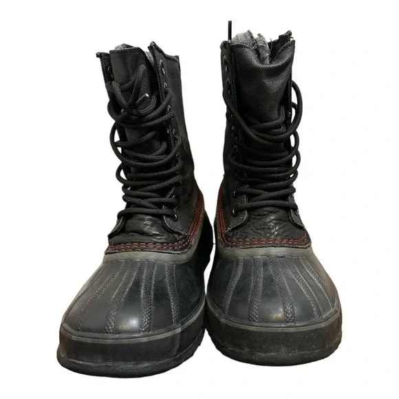 Sorel Men's‎ 1964 Premium T CVS Boot Black/Sail Red 8
