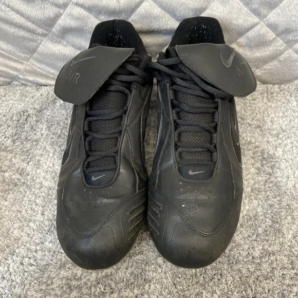 Nike Air Football Cleats Mens Size 13 Shoes Black 311816-001 Baseball