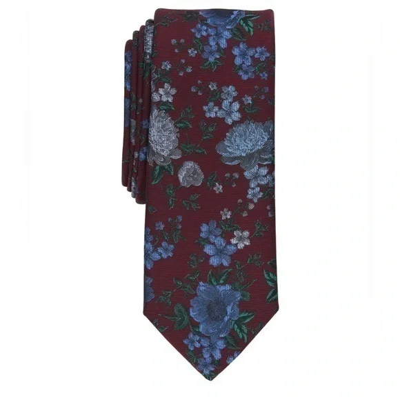 Bar III men’s bristol floral skinny tie