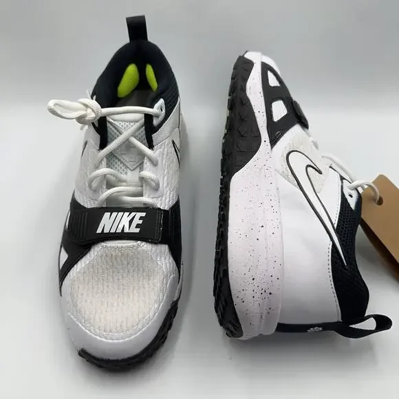 Mens Size 10.5 Nike Baseball Shoes Air Zoom Diamond Elite Turf White DZ0503-104
