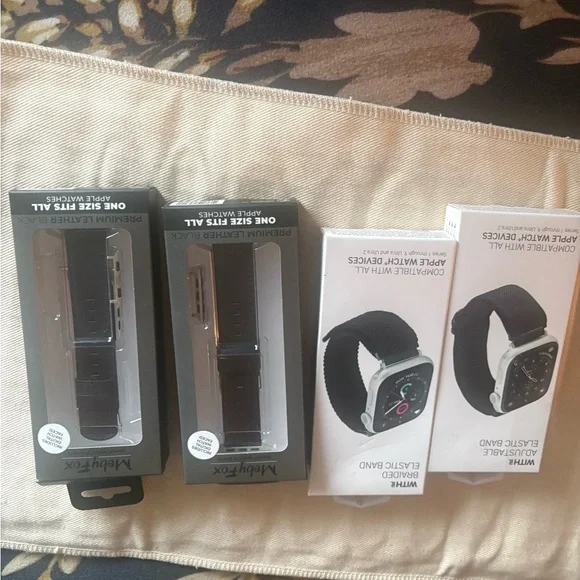 Black Watch Band for Apple Watch