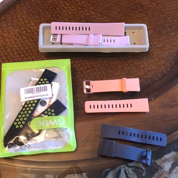 Replacement bands for fit bit versa lite pkg of 4