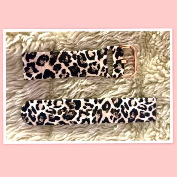 Quick Release Animal Print Watch Band