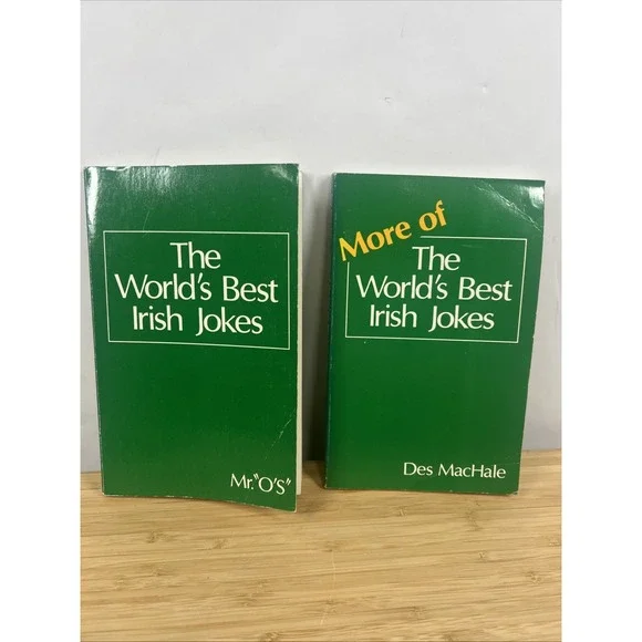 Irish Joke‎ Book Lot The World's Best Irish Jokes & More Des MacHale