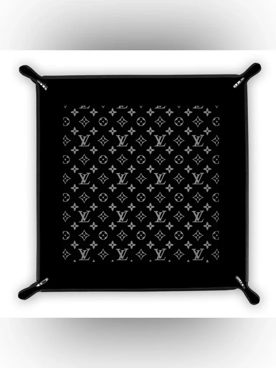 HANDMADE FASHION Foldable PU Leather Accessory Tray