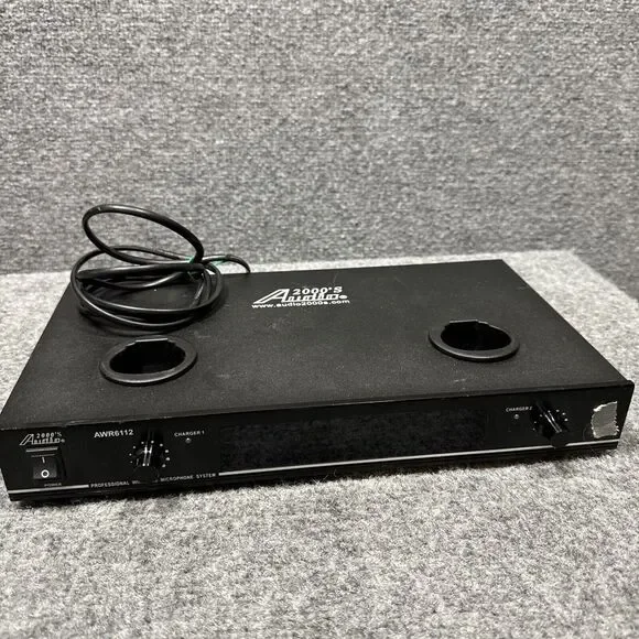 AUDIO‎ 2000'S AWR 6112 PROFESSIONAL WIRELESS MICROPHONE SYSTEM