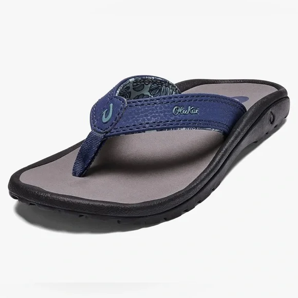 VGUC Sz. 9/10 OLUKAI Ohana Boy's Beach Sandals, Quick-Dry Flip-Flop