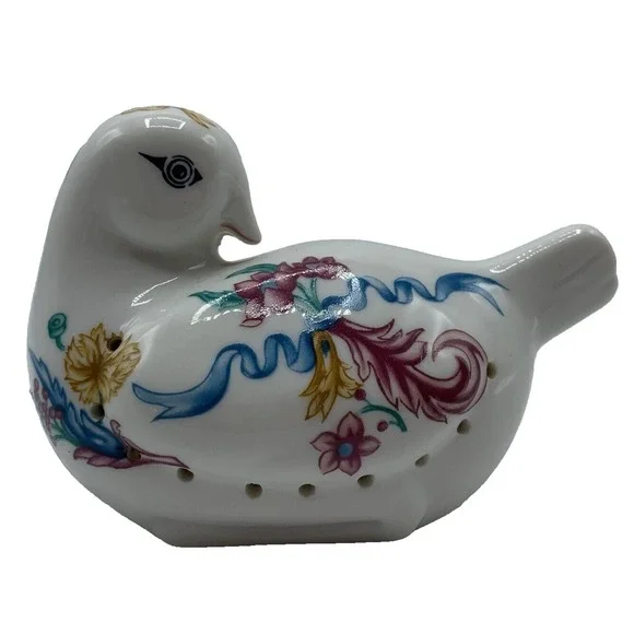 Vintage Elizabeth Arden Porcelain Pigeon Potpourri Holder Palais De Versailles