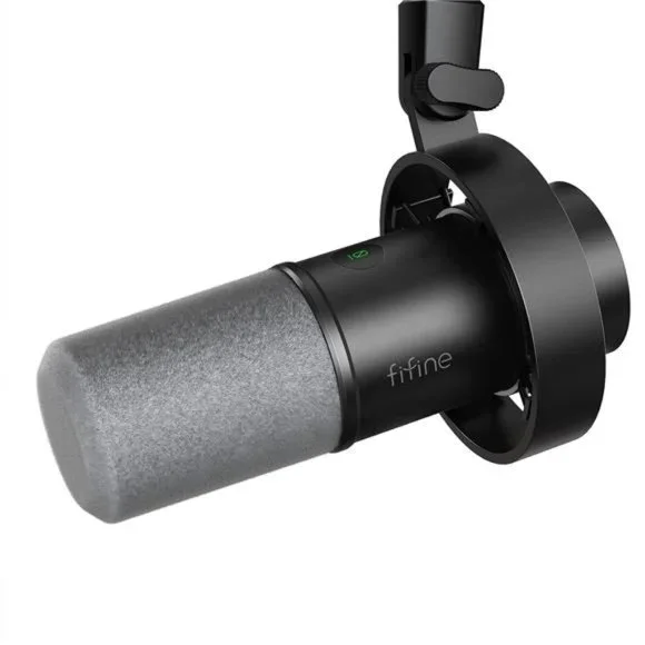 Dynamic Microphone, XLR/USB Podcast Recording PC Microphone for Vocal Streaming