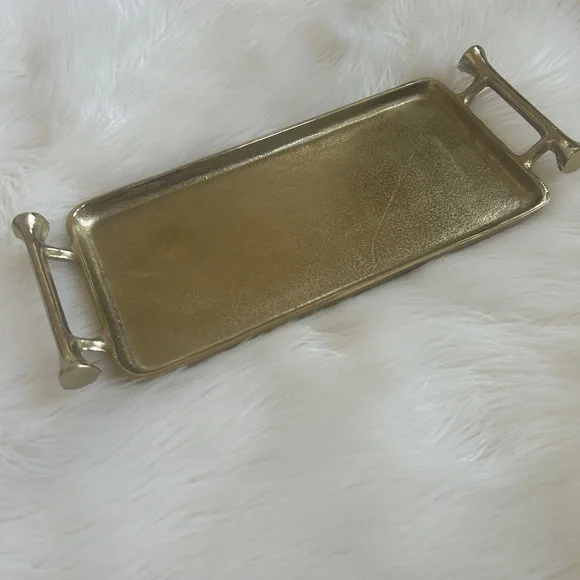 New! Elegant Gold toned Tray