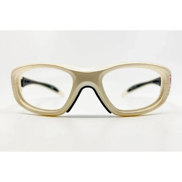 REG SPECS Sport Specs Safety Glasses White Peace Hearts Youth Kids Eyewear