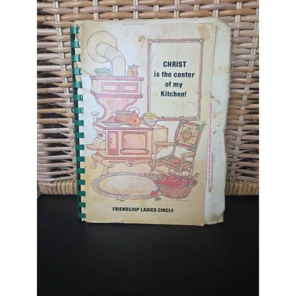 Ladies Friendship Circle Cookbook Concord, NC 1983 Vintage Local Recipe‎ Book