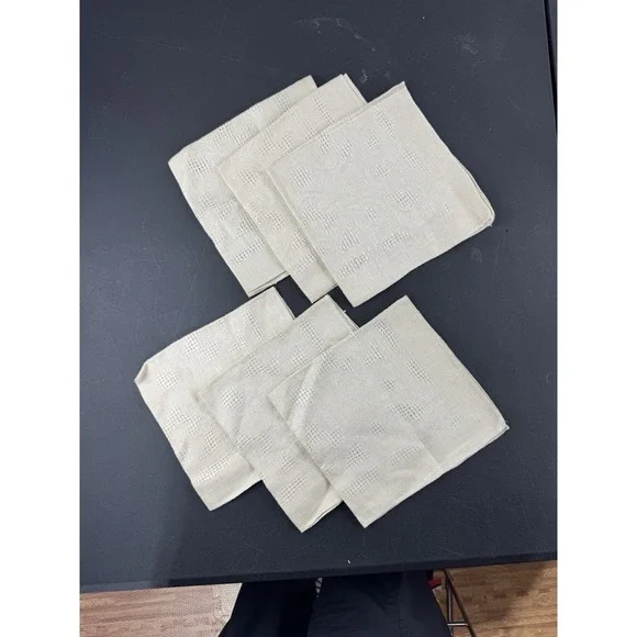 Taupe Linen‎ Napkins set of 6