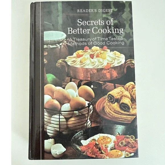 Readers Digest Secrets of Better Cooking Vintage Hardcover Cookbook Treasury