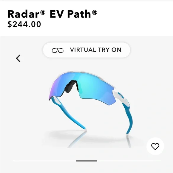Oakley Radar EV Path Glasses- New!