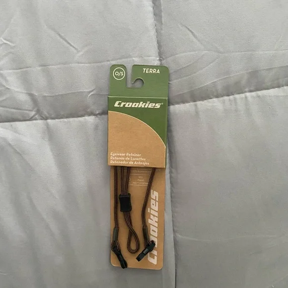 3 for $15. Croakies Terra Brown Glasses Strap
