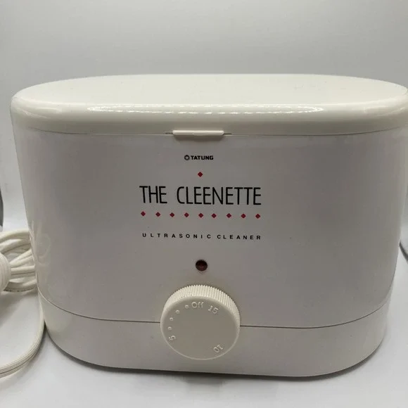 The Cleenette Ultrasonic Cleaner Jewelry Dentures Eyeglasses