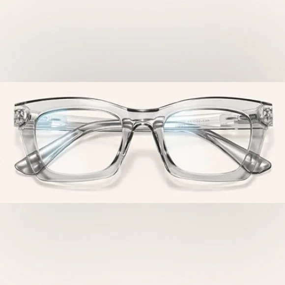 Smart Wearable Glasses - Silver (1.25 Blue light Readers)