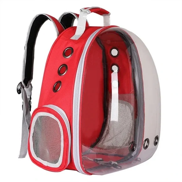 Pet Portable Carrier Backpack Space Capsule Travel Dog Cat Bag different colors.