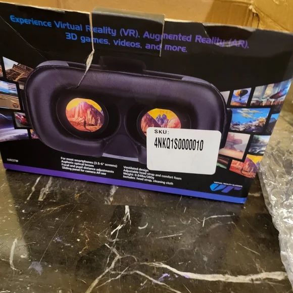 Virtual reality glasses