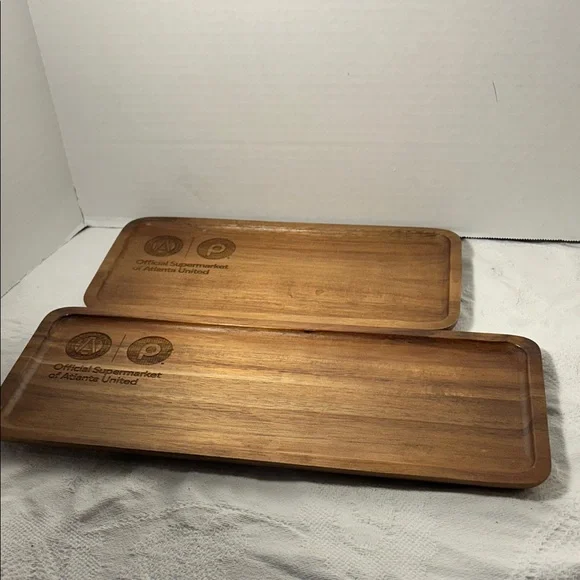Wooden Bath Tray Set 6x12 and 6x15 inch