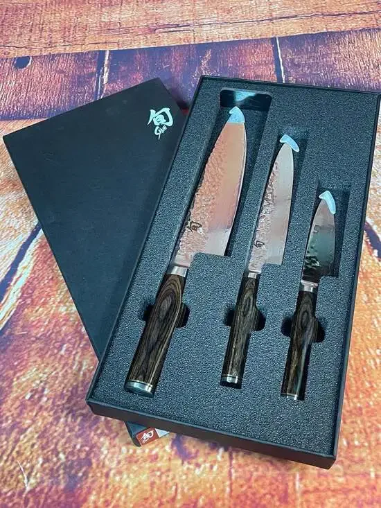 Shun Premier 3-Piece Starter Knife Set TDMS0300