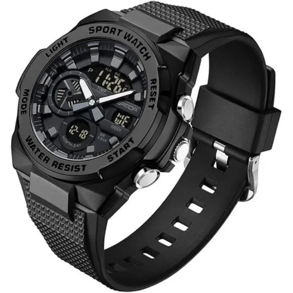 Mens Military Multifunction Digital LED Watch Electronic Waterproof