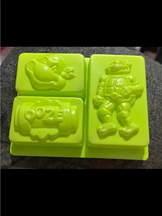Vintage TMNT JELL-O Mold Set