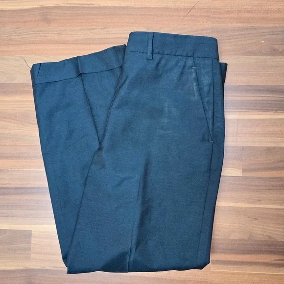 Gucci Uniform Staff Pants Men's 46 Blue Lana Wool Mohair Flawed As Is Trousers