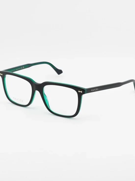 Gucci GG0737O 013 Square Eyeglasses - Black 56mm