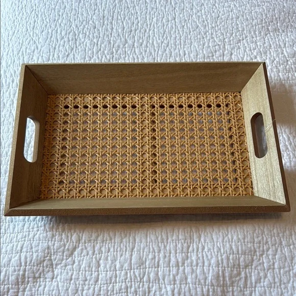 Natural Woven Bath Tray