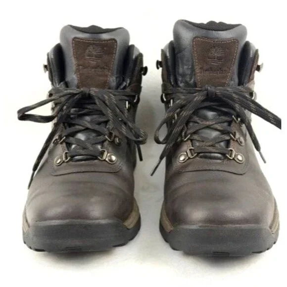 Timberland Men's Waterproof Hiking Boots Brown Leather Size‎ 11.5