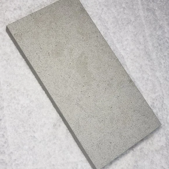 Quartz Stone Cutting Board cheese sushi charcuterie tray 5x10 urban gray