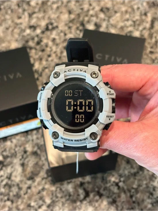 Activa Kadron X Invicta Digital Men's Watch - 53mm, Black NWT