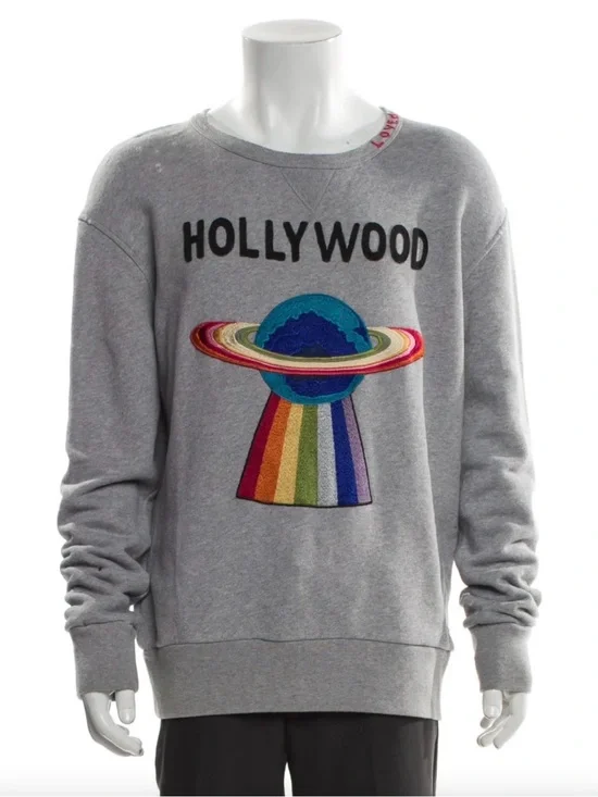 SALE‼️GUCCI Hollywood Grey Crewneck