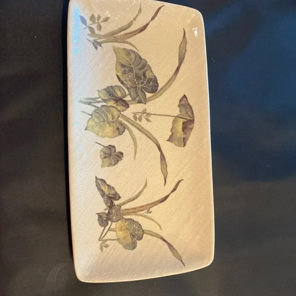 Croscill Floral Vanity Tray - Beige and Green